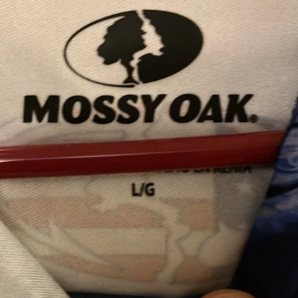 #153 Mossy Oak Fishing Men’s Performance Hoodie - L (42/44) - Picture 2 of 4